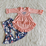 Clearance Girl Pink Foxes Pant Outfit