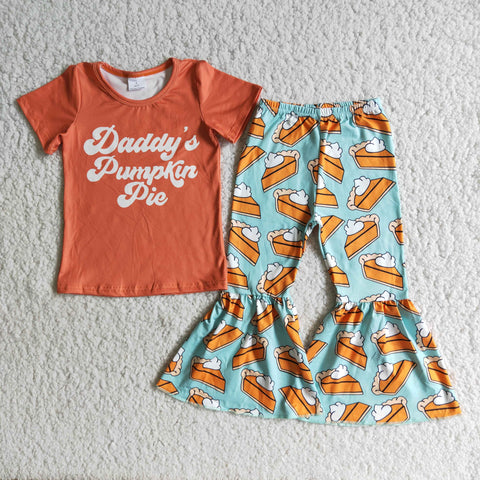 Daddy's Pumpkin Pie Girl Outfit