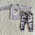 Boy Santa Claus Camouflage Outfit