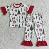 Baby Girl & Boy Trees Pajamas Outfit