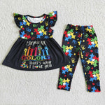 D8-20 That's Why I Love You Girl Colorful Print Outfit-promotion 2024.7.24