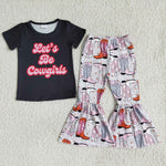 E1-14 Let's Be Cowgirls Girl Shoes Outfit-promotion 2024.1.27