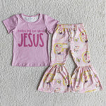 D10-4 Mama Tell Me About Jesus Girl Cross Print Outfit-promotion 2024.2.5