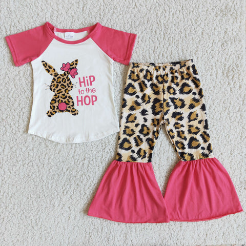 D7-17 Girl Rabbit Hip To The Hop Leopard Outfit-promotion 2024.2.5