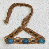 Three Turquoise Baby Girls Belt