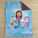 Baby Hey Gabby Cartoon Minky Blanket