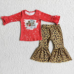 Girl Christmas Gifts Leopard Outfit