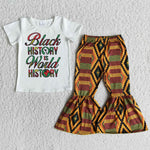 Black History Is World History Girl Aztec Outfit