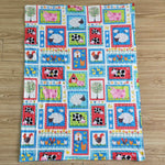 Baby Farm Animal Patchwork Minky Blanket