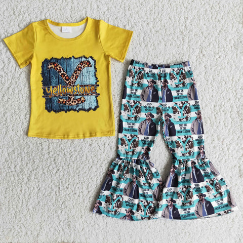 B1-17 Girl Singer Short Sleeve Patchwork Pant Outfit-promotion 2024.4.20