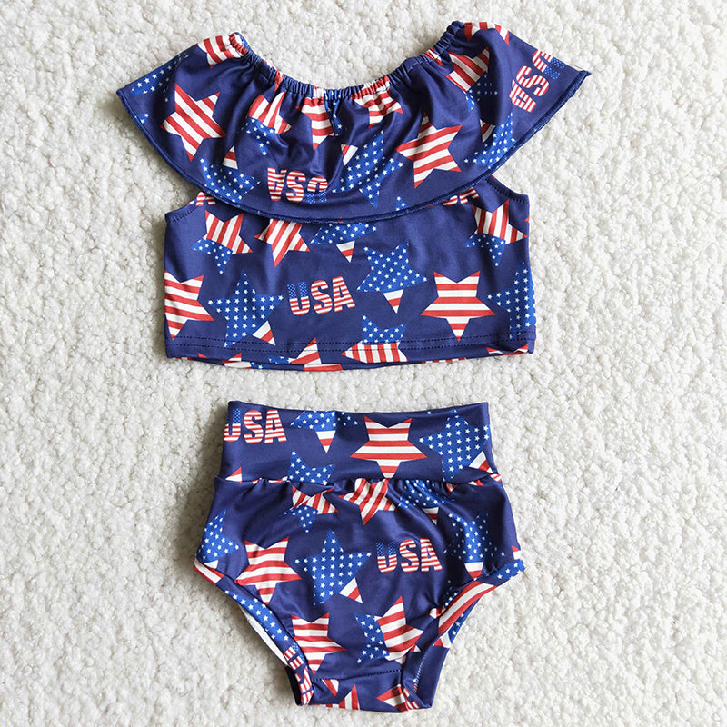 D10-5 Baby 4th of July Stars & Striped Bummie Sets-promotion 2024.4.20 ...