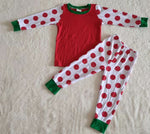 Promotion Girl Red Dot Pajamas Outfit