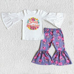 6 A0-11 Sassy Bitches Girl Purple Floral Outfit-promotion 2024.7.27