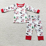 6 C11-16 Boy Christmas Print Pajamas Outfit-promotion 2024.10.26