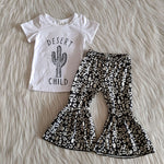 Clearance Girl Desert Child Leopard Outfit