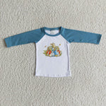 Boy Blue Bunny Long Sleeve T-shirt