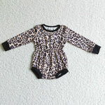 LR0108 Boy&Girl Leopard Tunic Long Sleeve Baby Romper-promotion 2024.11.23