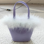 Baby girls purple boutique handbags