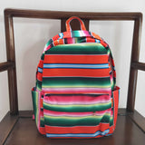 Red & blue kids girl backpack