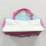 Children weekend travel pink bag