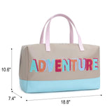 Adventure girls travel duffel bag