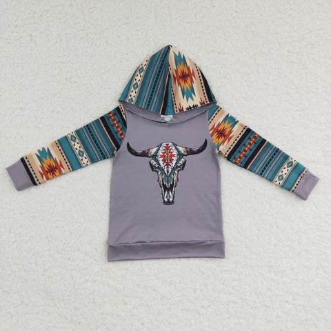 Kids boys western clothing little boys aztec hoodie