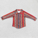 Kids aztec clothing boys polo t shirts