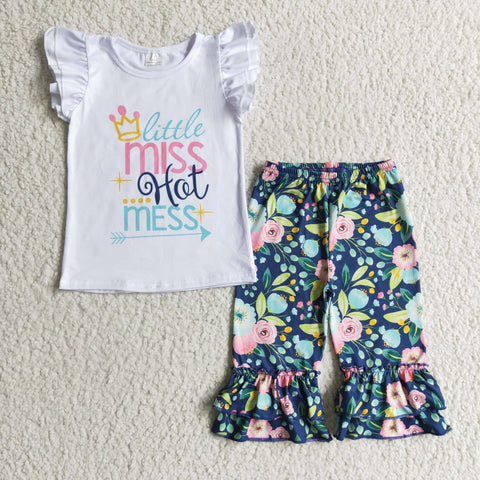 C10-24. Little Miss Hot Mess Floral Outfit-promotion 2024.2.24