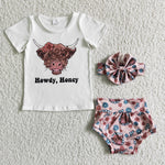 GBO0010 Baby White Cow Print Bummie Sets-promotion 2024.6.15