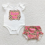 Mamas girl toddler baby romper bummie set