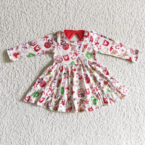 GLD0140 Ginger baby girls twirl dress christmas-promotion 2024.9.7