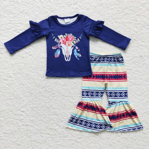 GLP0055 Aztec baby boutique outfits kids western clothing-promotion 2024.8.31