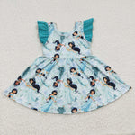 GSD0267  Baby girls princess blue dress-promotion 2024.12.21