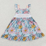 Mama's girl flower summer dress