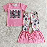 GSPO0204 Milk silk sassy kids clothes sets baby girls holiday outfits children leopard clothing-promotion 2024.11.30