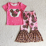 Kids pink fancy clothes mini girls clothing outfits