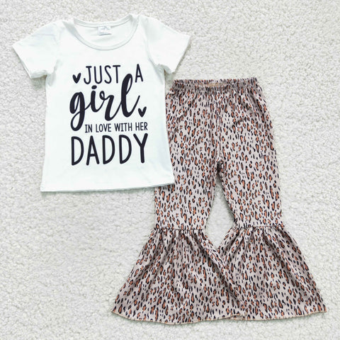 Just a girl leopard pants girls clothing