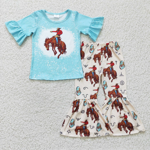 Western cowboy girls clothing outfit