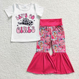 Let's go girls baby girl bell set