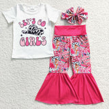 Let's go girls baby girl bell set