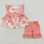 Baby toddler summer floral flower set