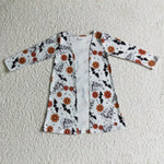 Baby girls floral coat children halloween clothing girls fall cardigan tops