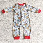 Cookie newborn christmas toddlers baby boys rompers