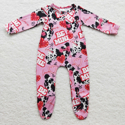 Coverall footed kids pink clothing newborn rompers