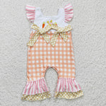 Easter clothing embroidered infants girls romper