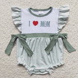 RTS Matching kids clothing embroidery i mom print clothing baby summer clothing-2026.4.18