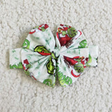 Christmas Skirt Outfit Green Screen Monster Print Long Sleeve Dress