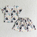 Scream Ice Cream Shirt Match Skirt Summer Outfits